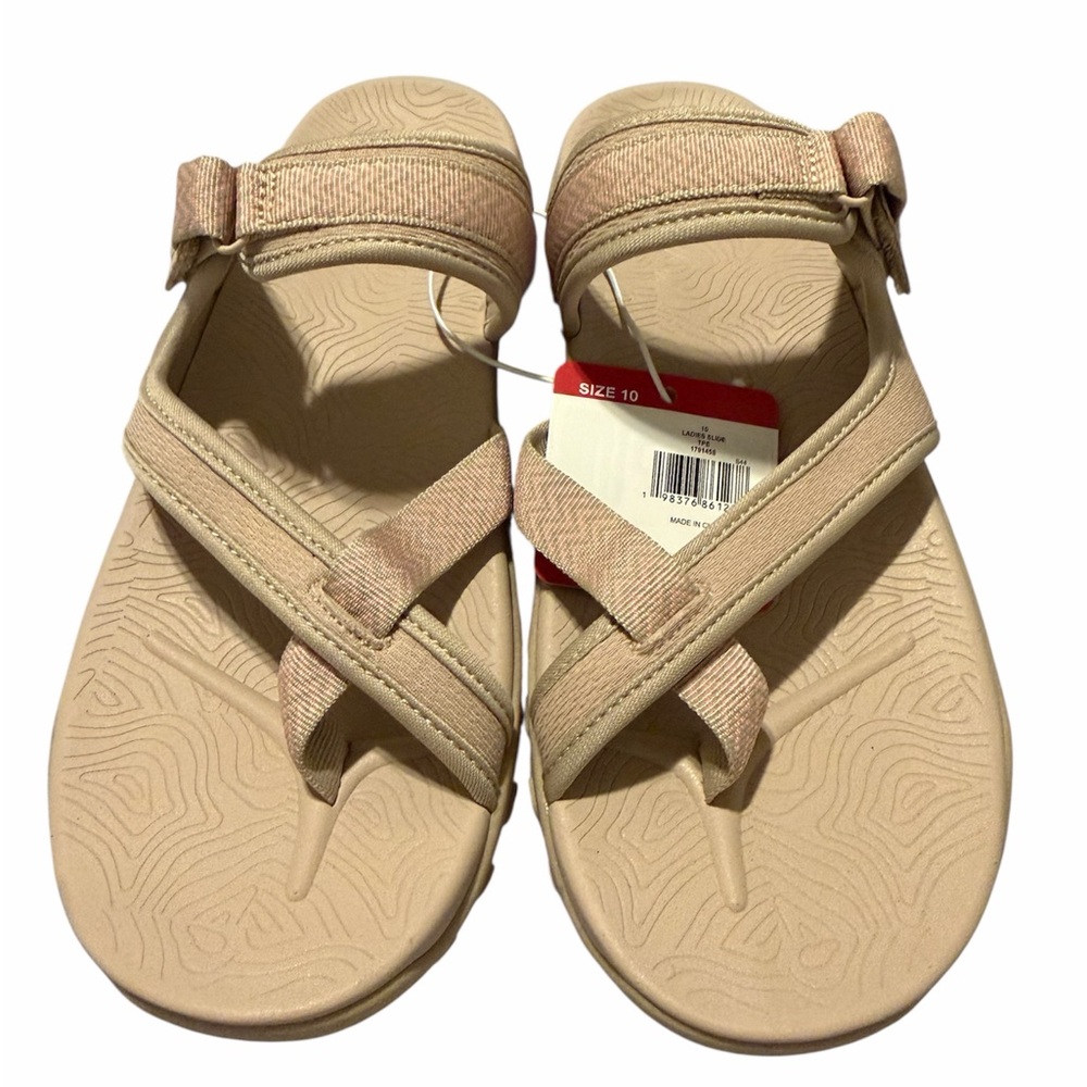 Skechers Adventure Taupe/Pink Strapy Trail Sandals Women’s Size 10 NWT